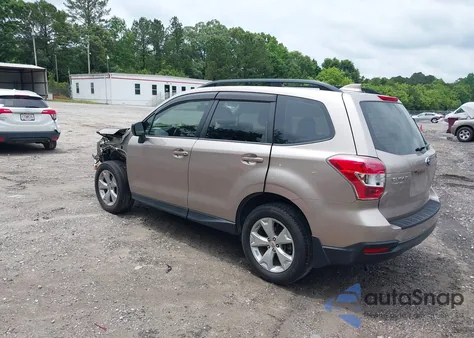 2016 Subaru Forester 2.5I z USA, uszkodzony, nr VIN JF2SJABC3GH419623